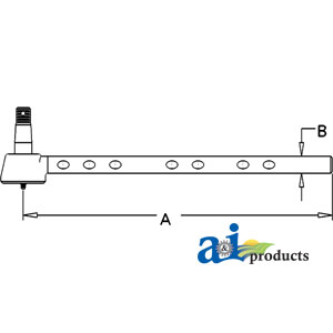 UJD00954    Tie Rod End---Replaces AM2001T, AM3951T